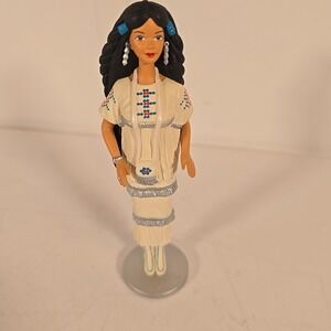 Hallmark Keepsake Native American Barbie 1996 Dolls Of The World Ornament